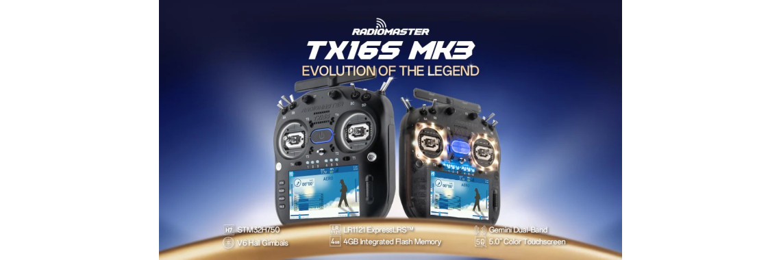 Новинка! Radiomaster TX16s MK3